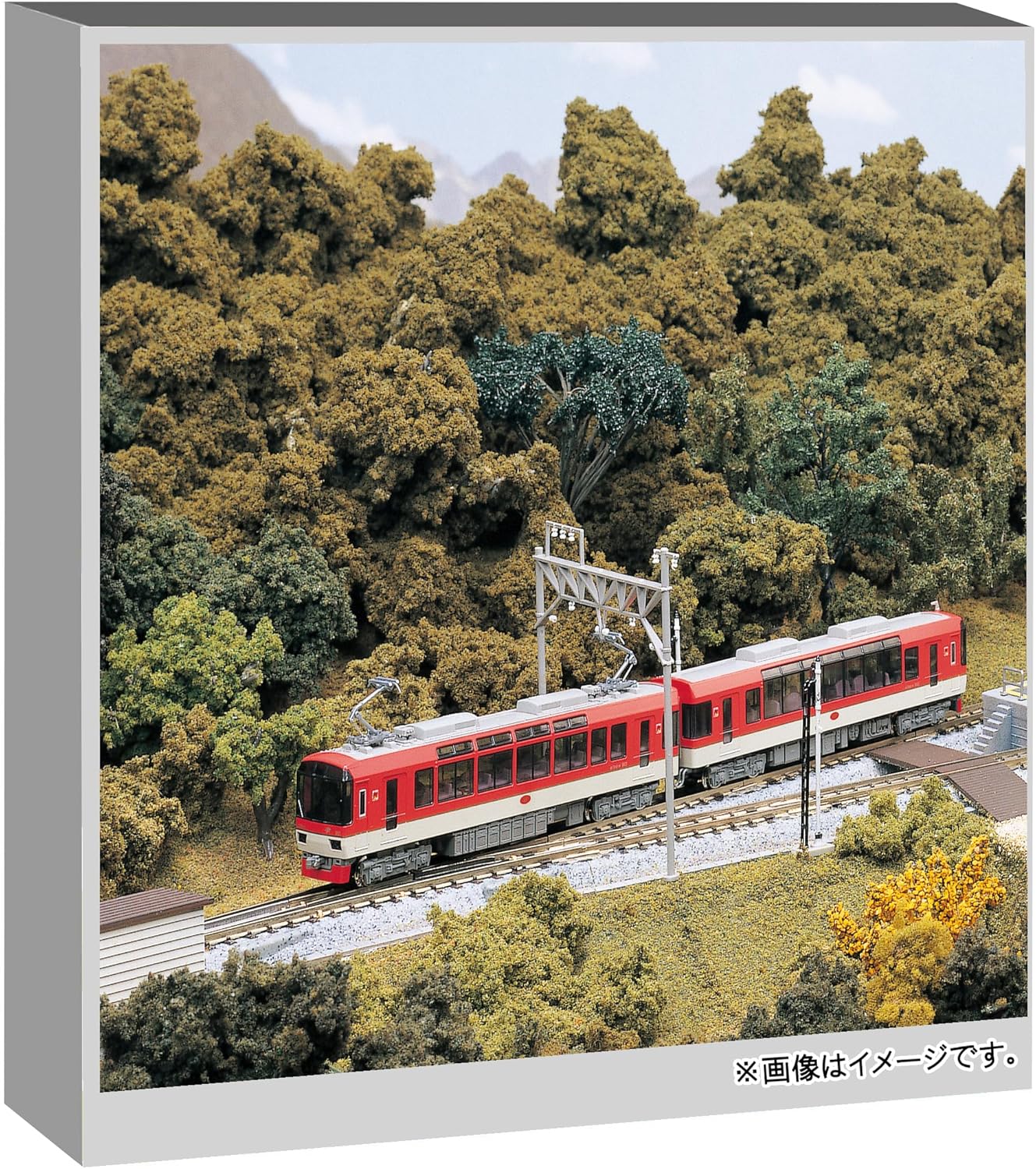 KATO 10-1471 Eizan Electric Railway Series 900 Kirara Maple Red - BanzaiHobby