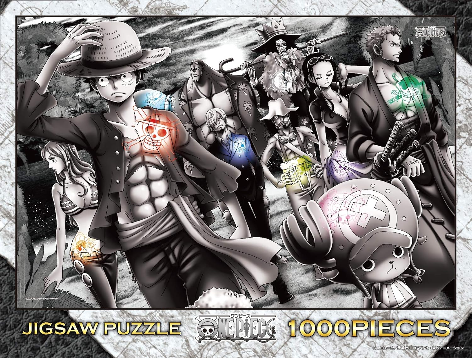 Ensky 1000-579 landing - One Piece (Puzzle, 1000 Pieces, 50 x 75 cm)