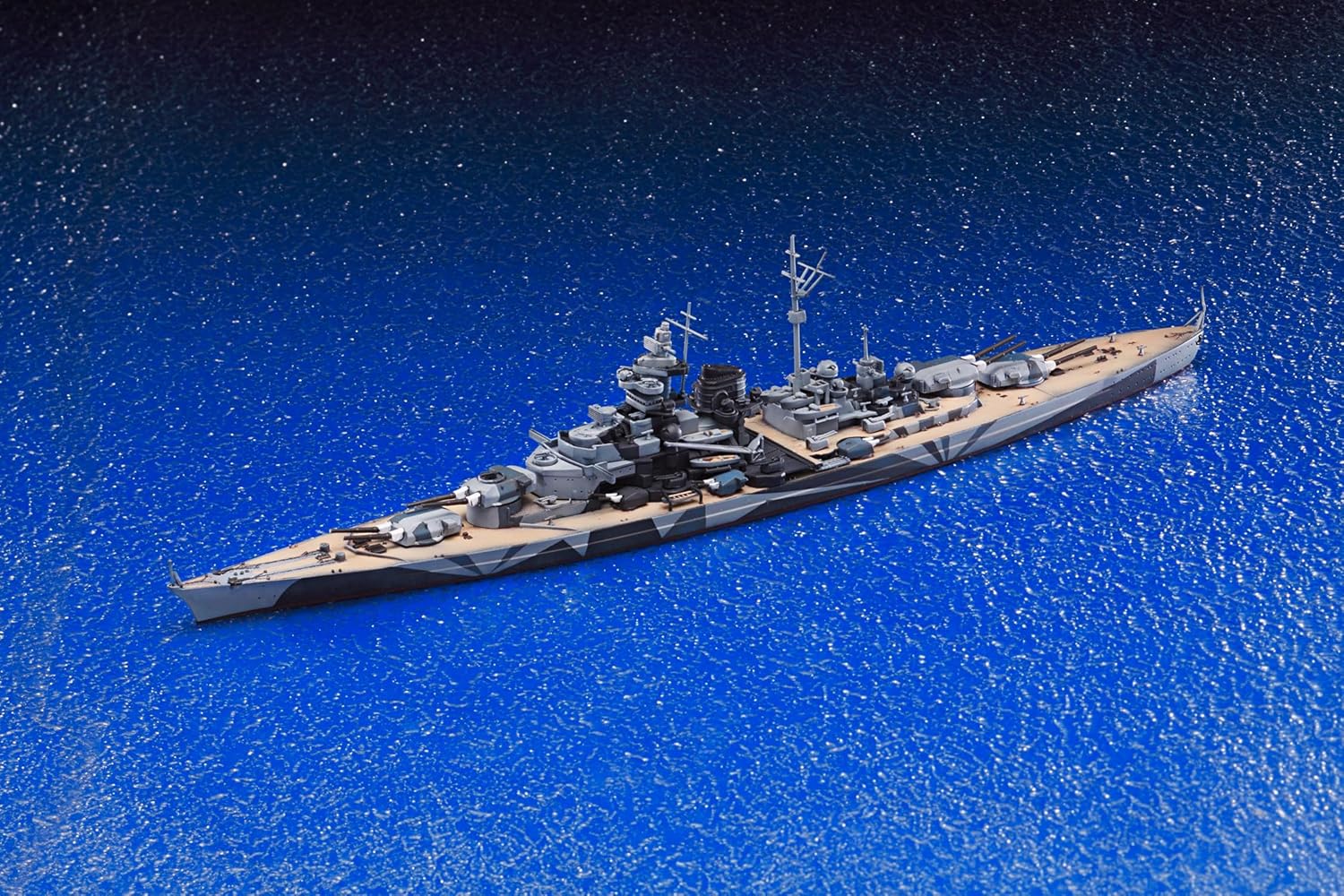 Aoshima WL619 1/700 Water Line Series No.619 German Battleship Tirpitz - BanzaiHobby