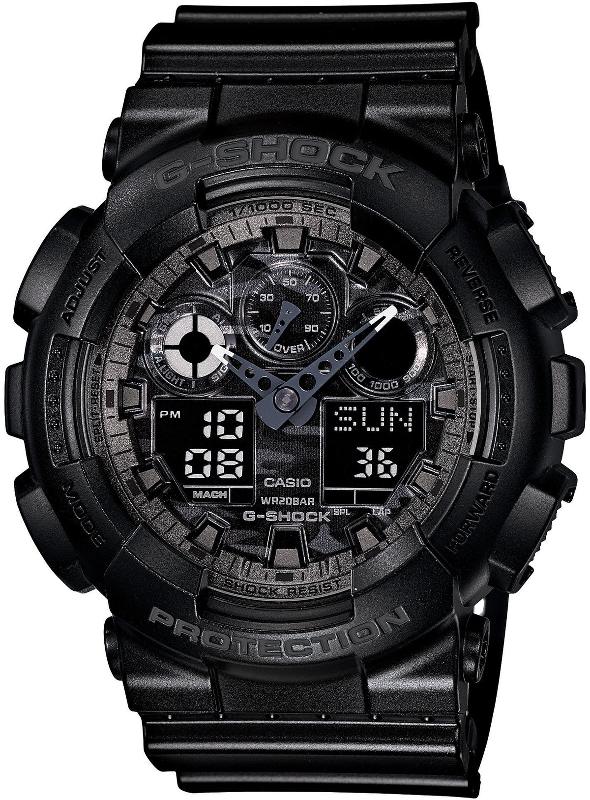 [Casio] G-Shock-Uhr [Inländisches Originalprodukt] GA-100CF-1AJF Herren Schwarz – BanzaiHobby