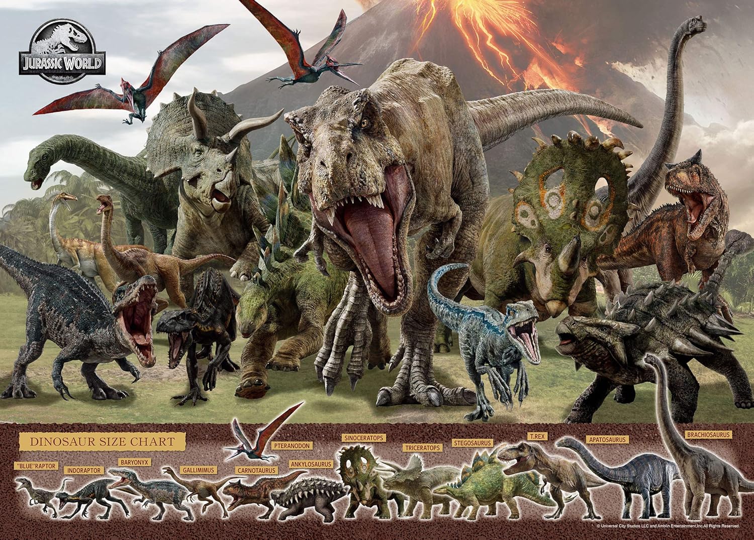 Epoch ０６－５０８ｓ Power of Dinosaurs Puzzle - BanzaiHobby