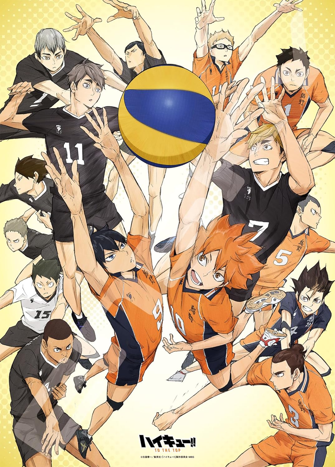 Ensky 1000c-09 Opening! - Haikyu!! (Puzzle, 1000 Pieces, 38 x 53 cm)