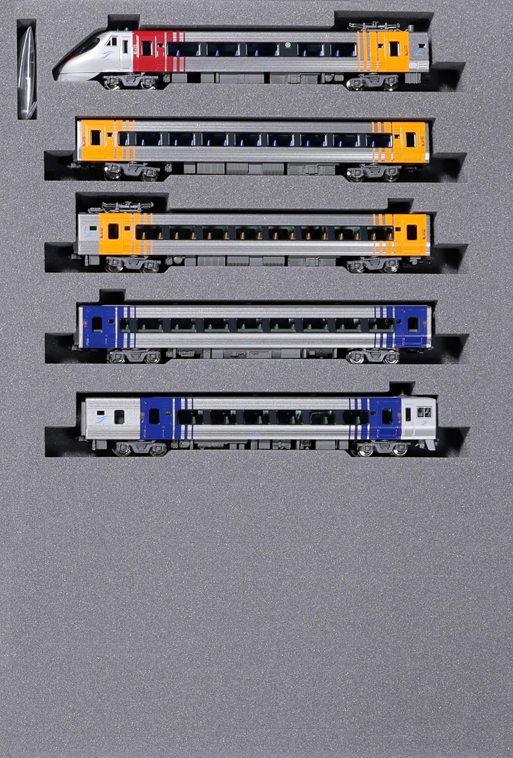 KATO 10-1938 N Gauge JR Shikoku 8000 Series Limited Express Shiokaze/Ishizuchi 5-Cars Set