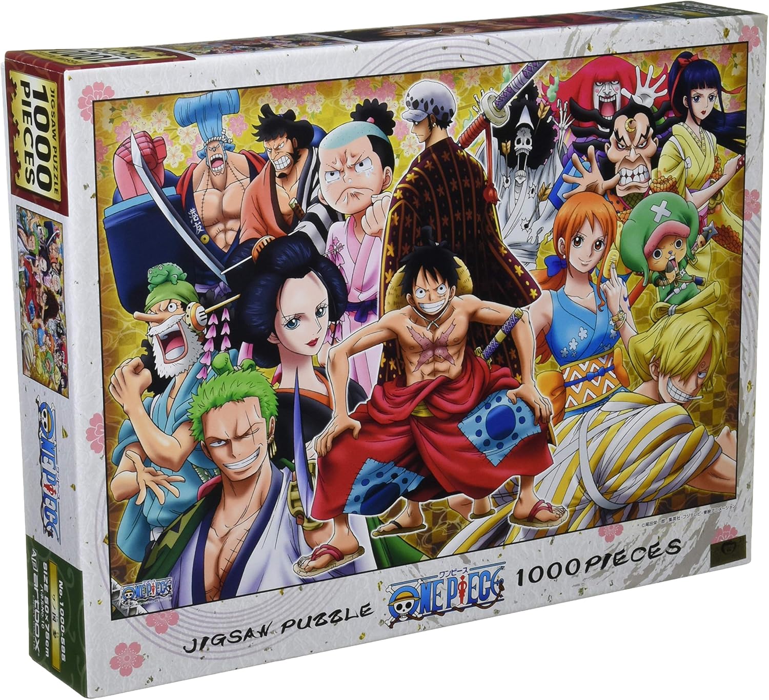 Ensky 1000-585 Wano Country Part 3 - One Piece (Puzzle, 1000 Pieces, 50 x 75 cm)