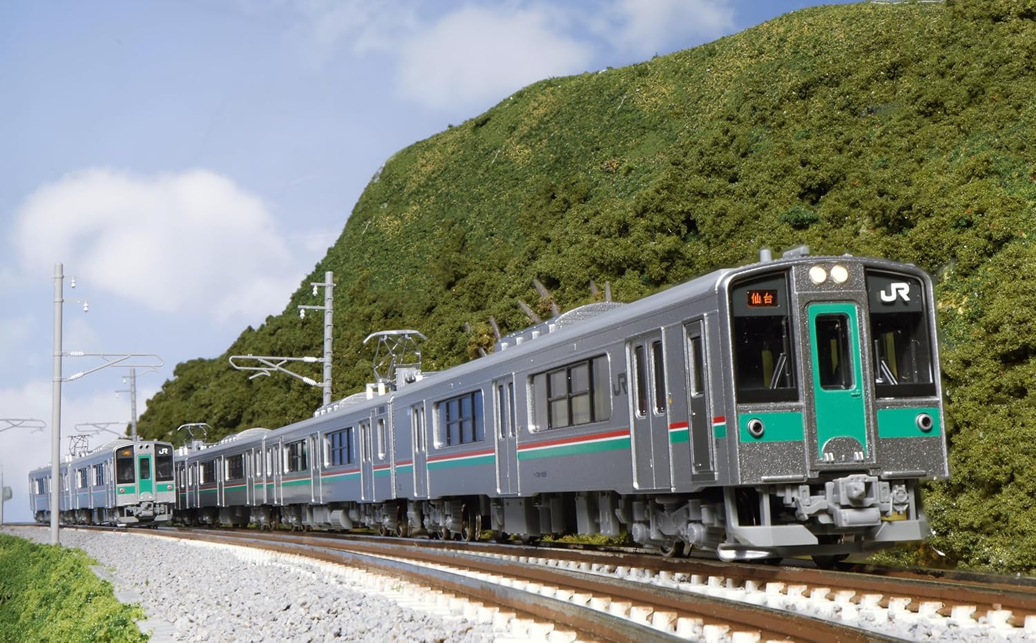 KATO 10-1553S N Gauge 701 Series 1000 Sendai Color 4 Cars