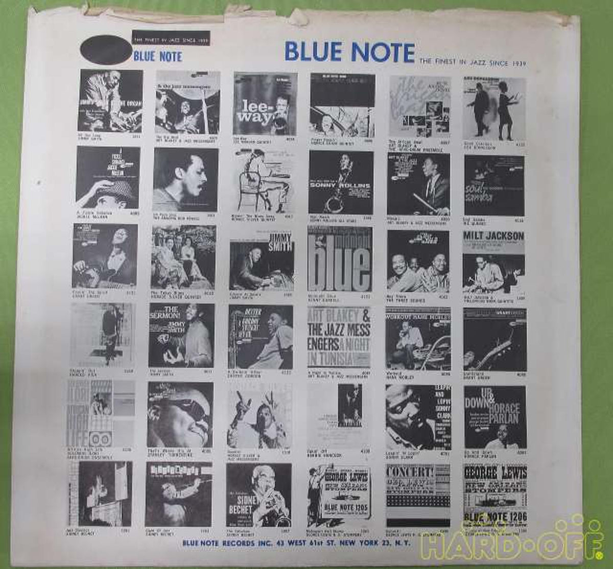 BULE NOTE JAZZ/fusion 4072 THE THREE SOUNDS