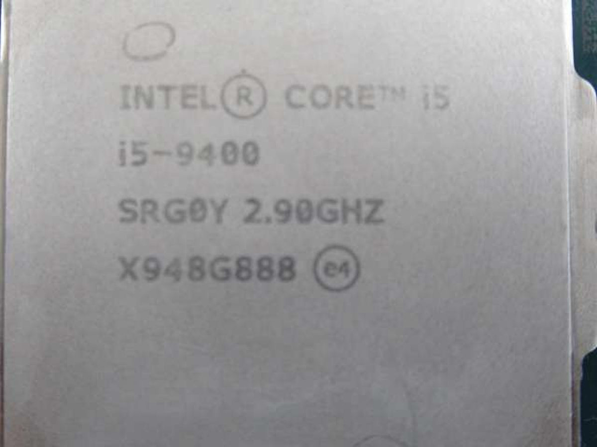 INTEL Core i5 Core i5-9400