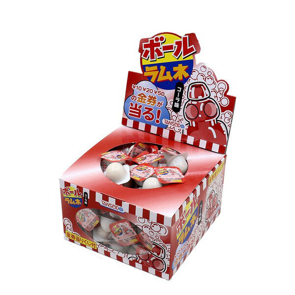 Tanseido Ball Ramune - Cola, 1 box (105 pcs)