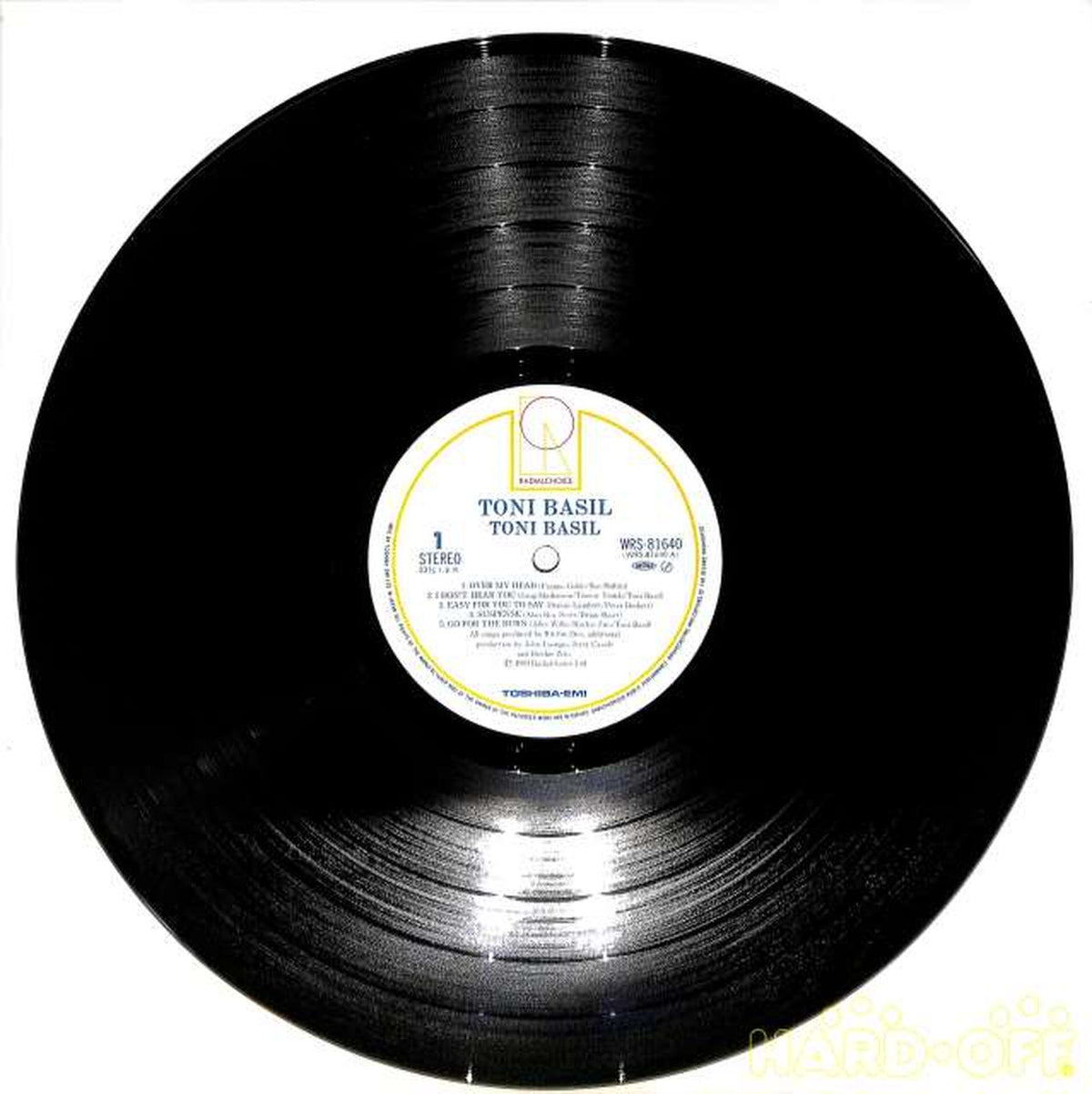 Toshiba EMI Tony Basil "Fashionable Tony" WRS-81640