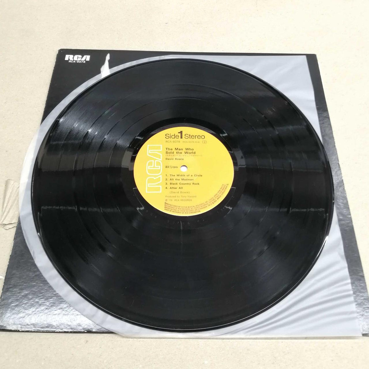 RCA THE MAN WHO SOLD THE WORLD RCA-6078
