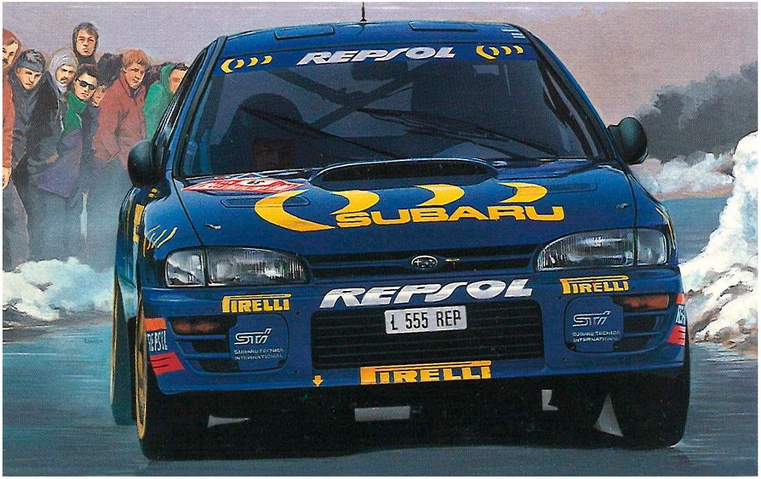 Hasegawa Subaru Impreza `94 RAC/`95 Monte Carlo Rally Winner` - BanzaiHobby