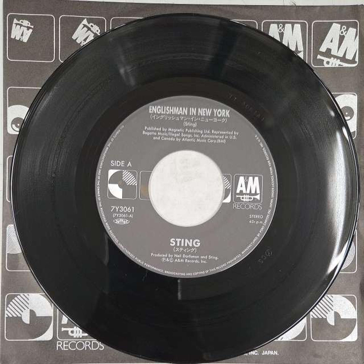 A&M Records Western Music Sting / The Englishman in New York