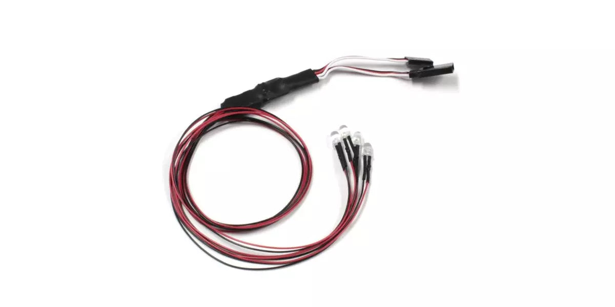Kyosho 97054-4BL LED Light Unit (Φ5 / 4 lights / L=400 / Blue)