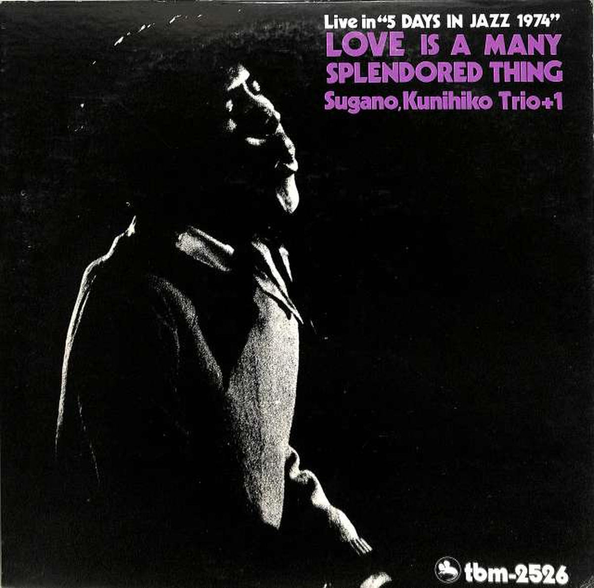 Three Blind Mice Okihiko Kanno Trio "LOVE IS A MANY SPLENDO TBM-2526"