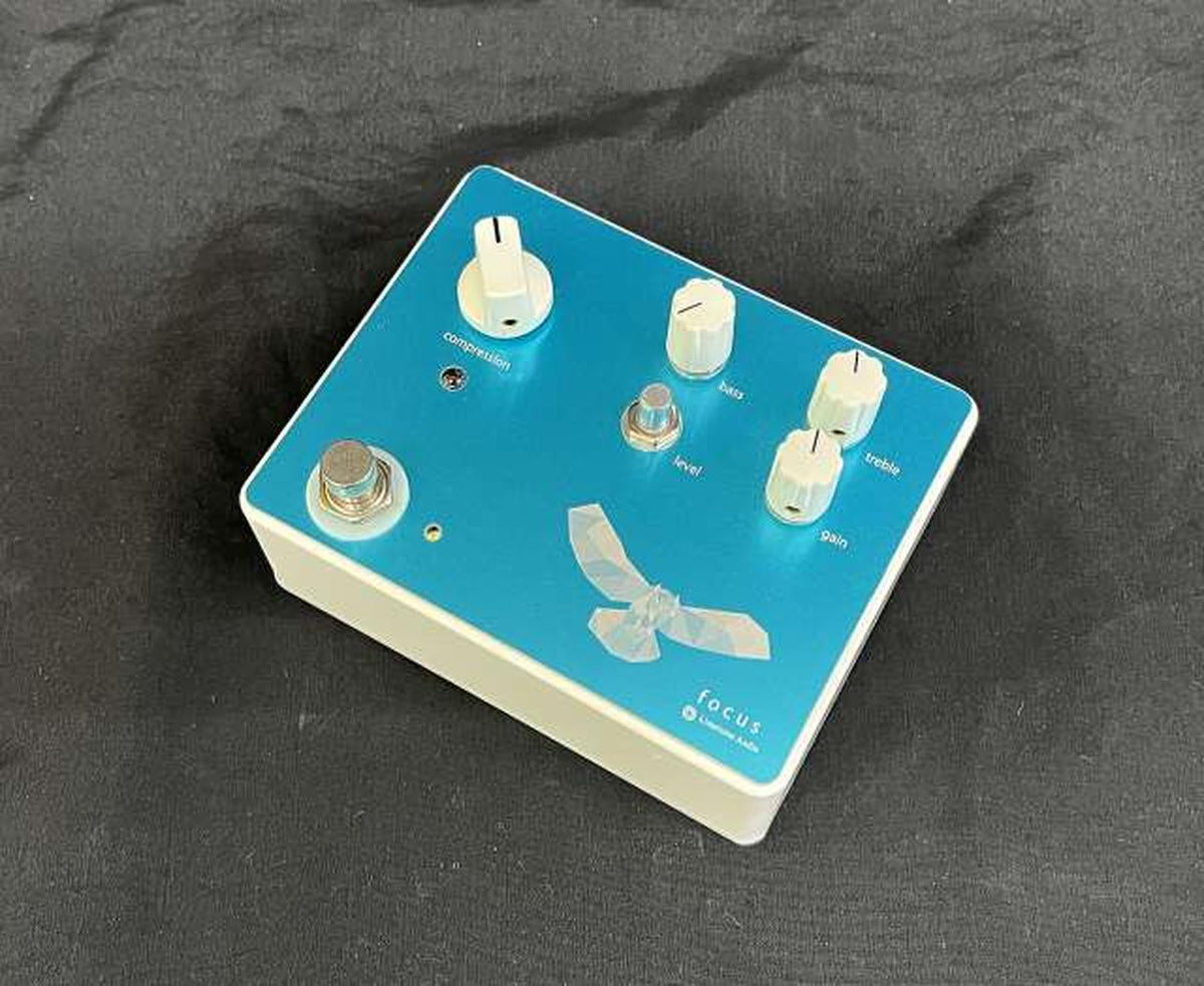 [JUNK] LIMETONE AUDIO [Studio Equipment Quality] Effects Pedal FOCUS ALUMITE COLOR