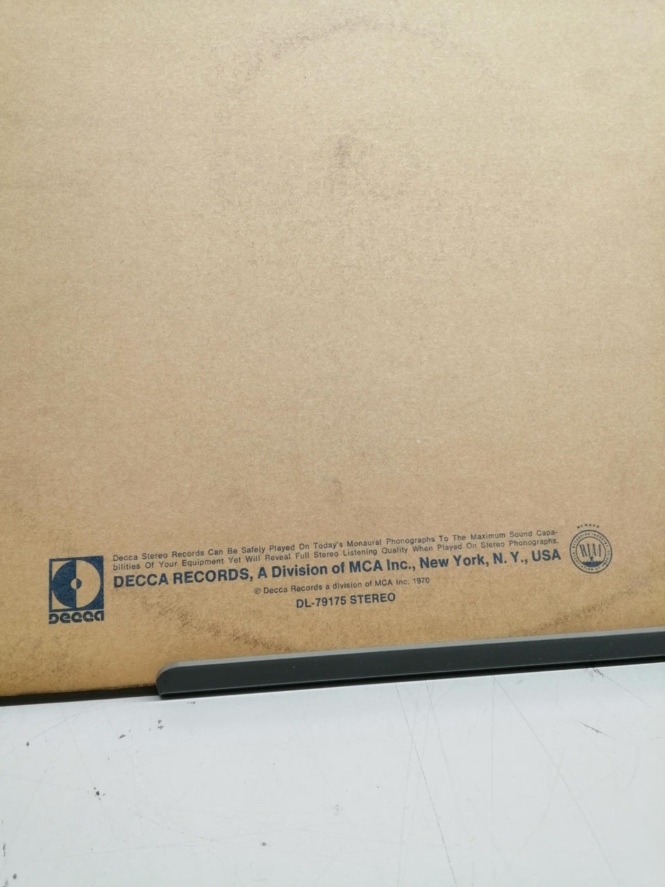 DECCA THE WHO LIVE AT LEEDS DL 79175