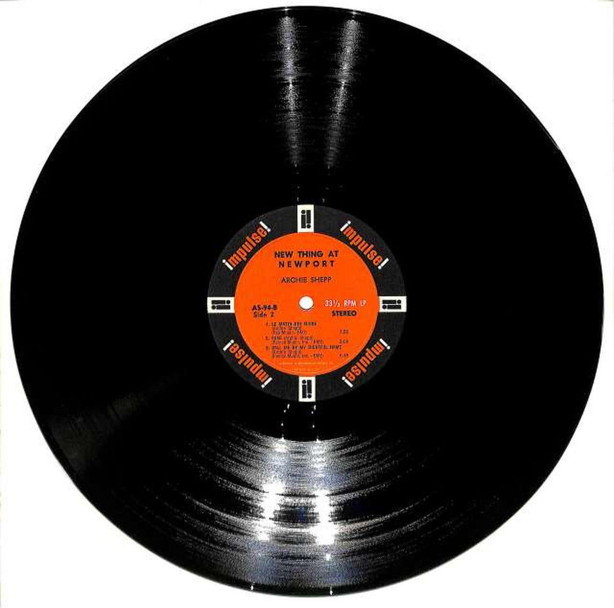 King Records (imported impulse) J. Coltrane & A. Shepp "Two in Newport" AS-94