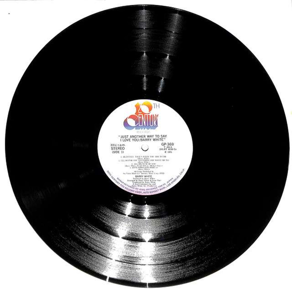 King Barry White "Flames of Love" GP369