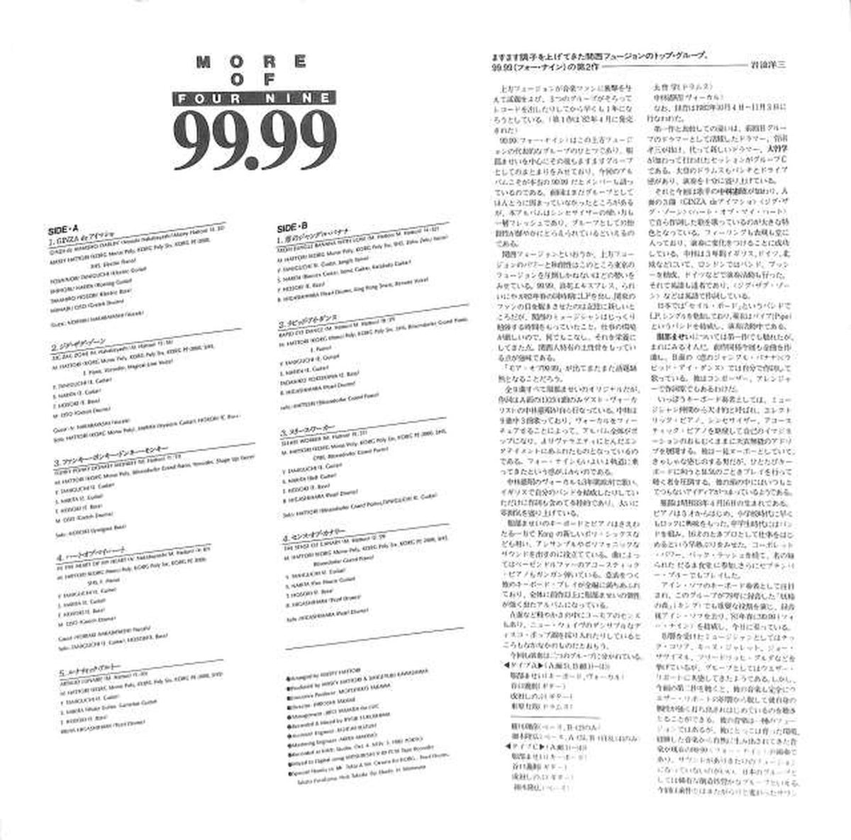 King 99.99 "More of 99.99" K28P-6215