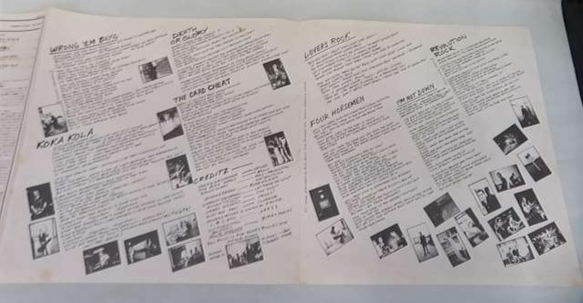 SONY Western Music LONDON CALLING 35·3P-175~6