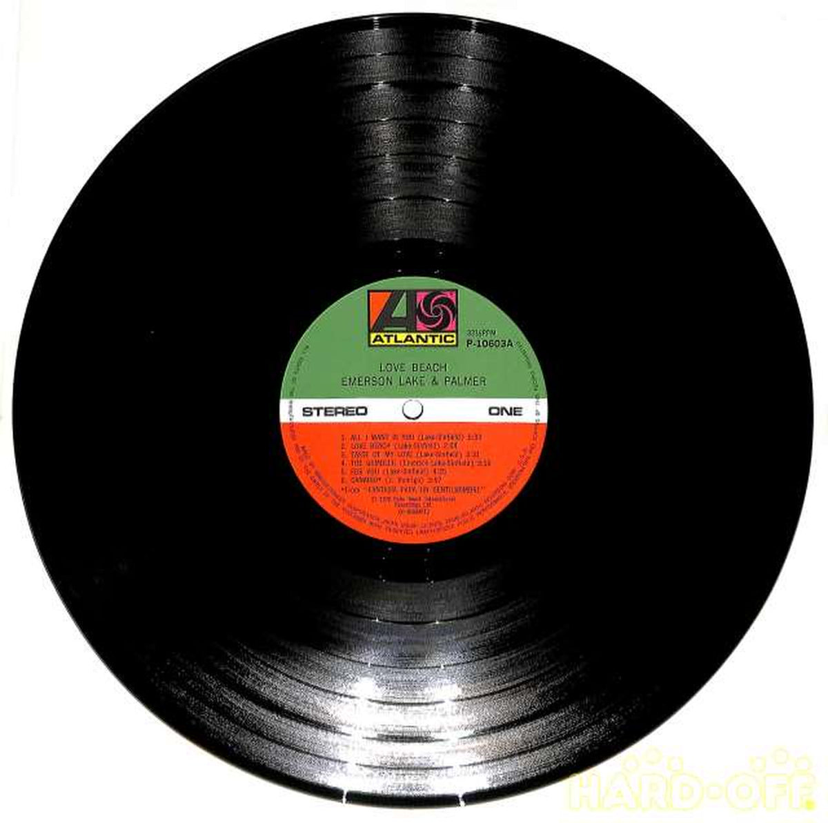 Warner Pioneer Emerson Lake & Palmer "Love Beach" P-10603