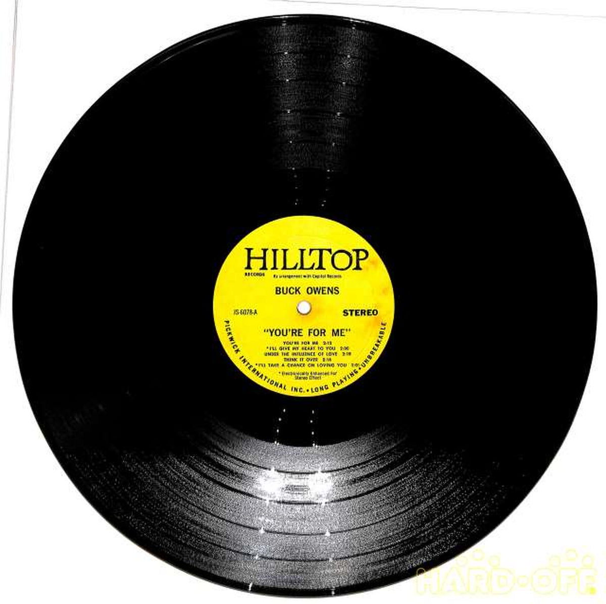 Capitol (imported, US) Buck Owens "You For Me" JS-6078