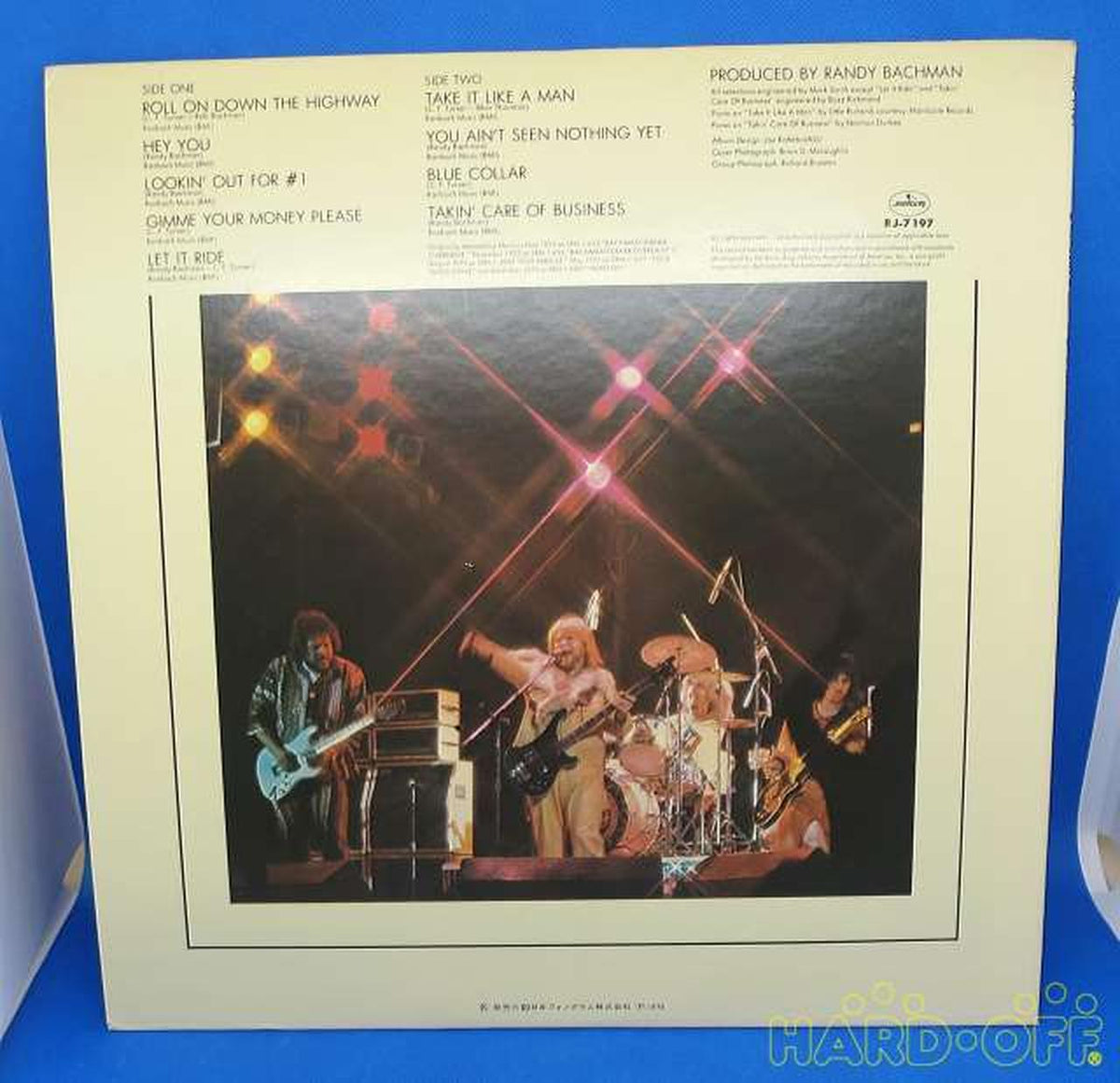 Nippon Phonogram Western Music BACKMAN THUNDER OVERDRIVE /BES