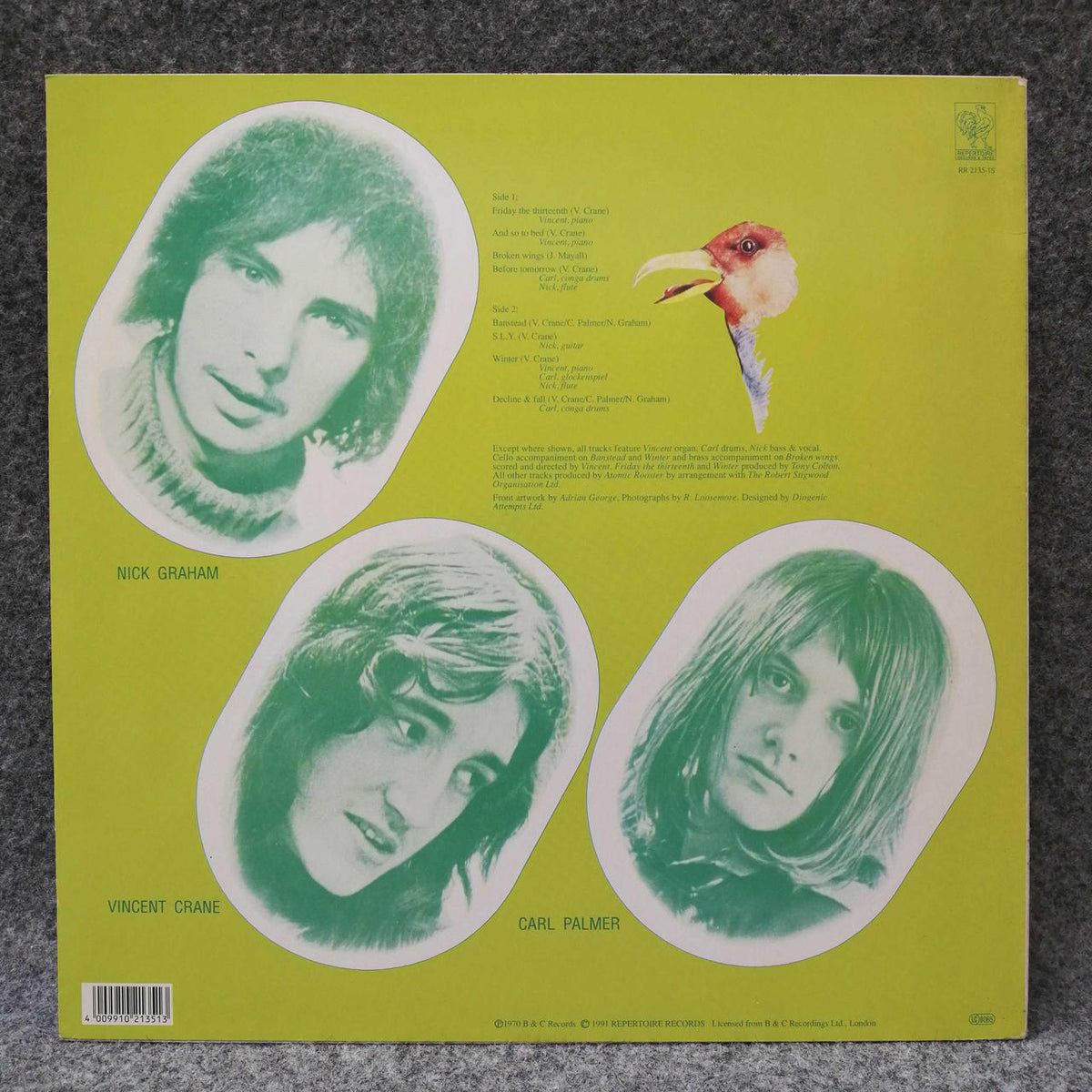 REPERTOIRE RECORDS ATOMIC ROOOSTER RR2135-TS