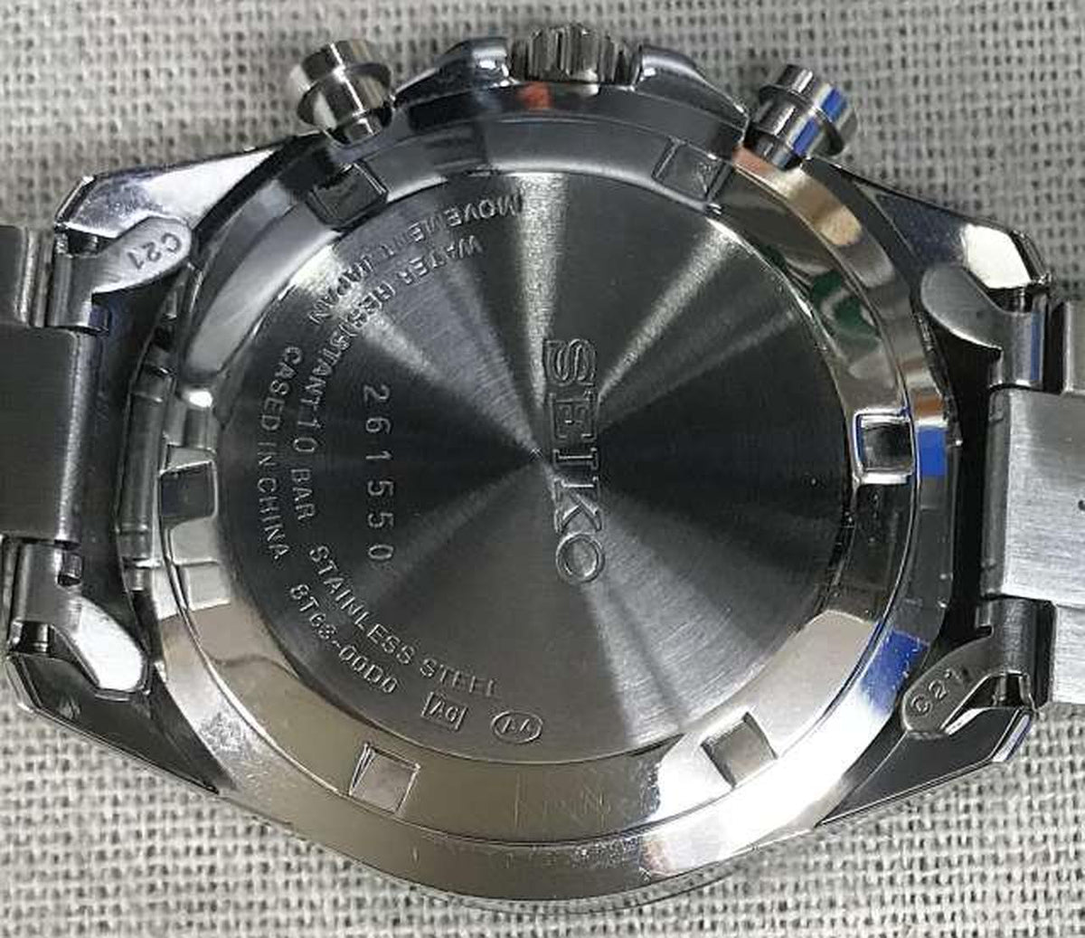 SEIKO Quartz Wristwatch 8T63-00D0