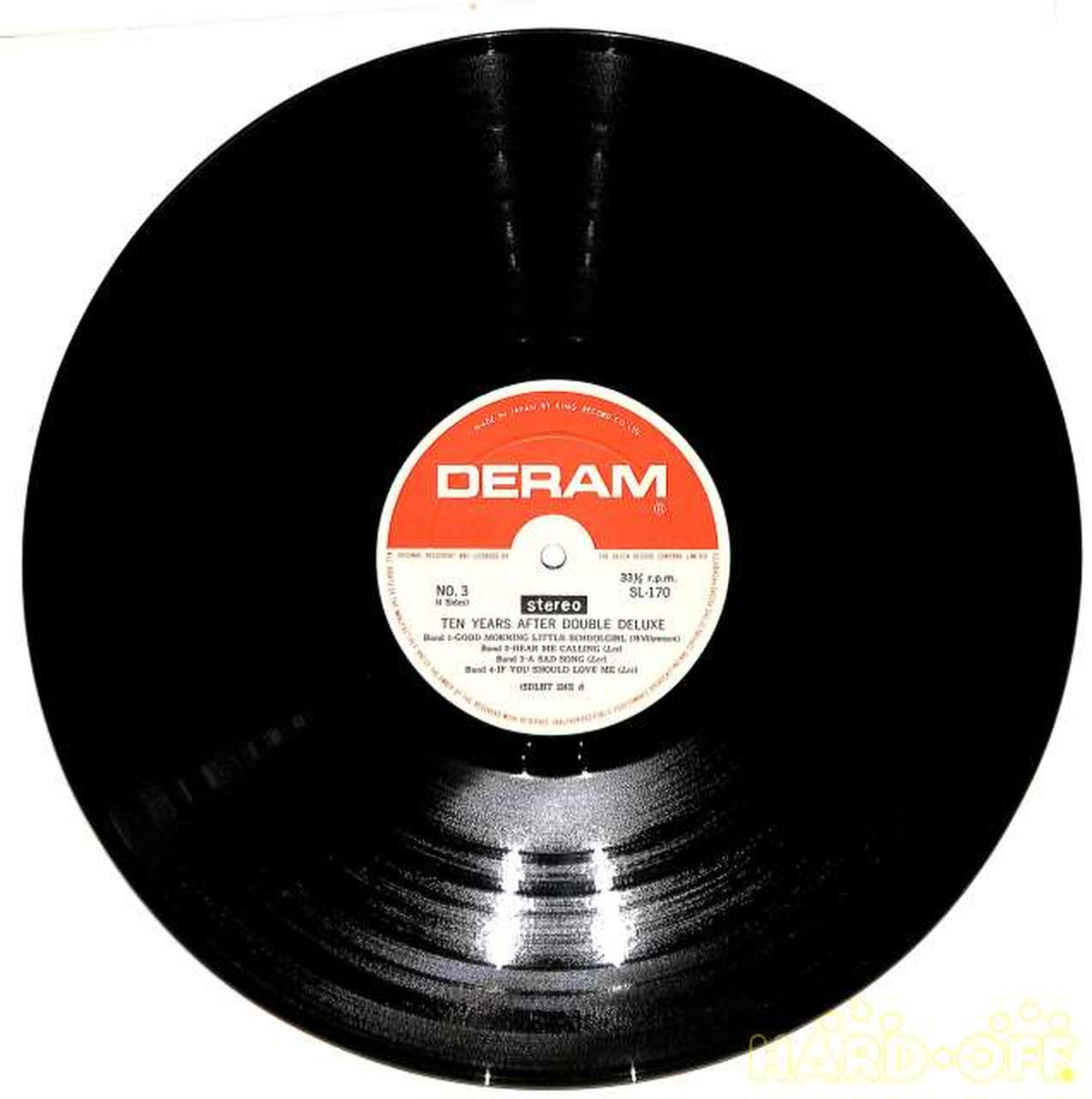 King Records (Dream) Ten Years After 'Double Deluxe' SL-169~70 2LP