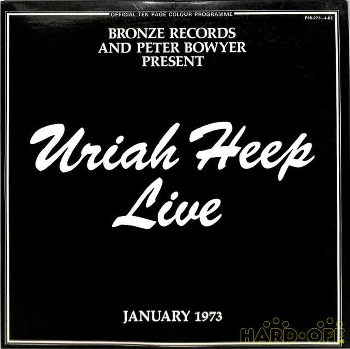 Nippon Columbia Uriah Heep 'Live' PSS-273~4 2LP