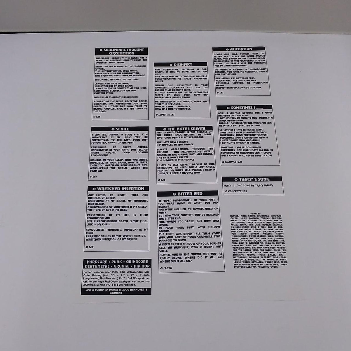 LOST & FOUND Record LF048/CD