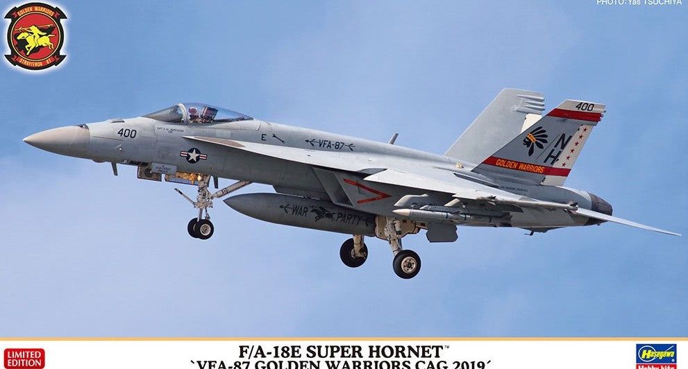 Hasegawa F/A-18E Super Hornet `VFA-87 Golden Warriors CAG 2 - BanzaiHobby