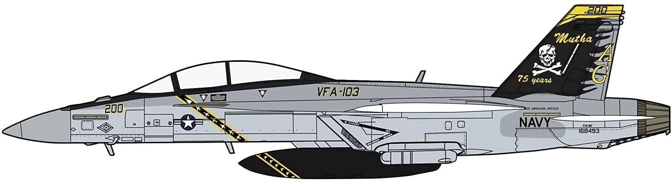 Hasegawa F/A-18F Super Hornet `VFA-103 Jolly Rogers 75th Anniversary` - BanzaiHobby