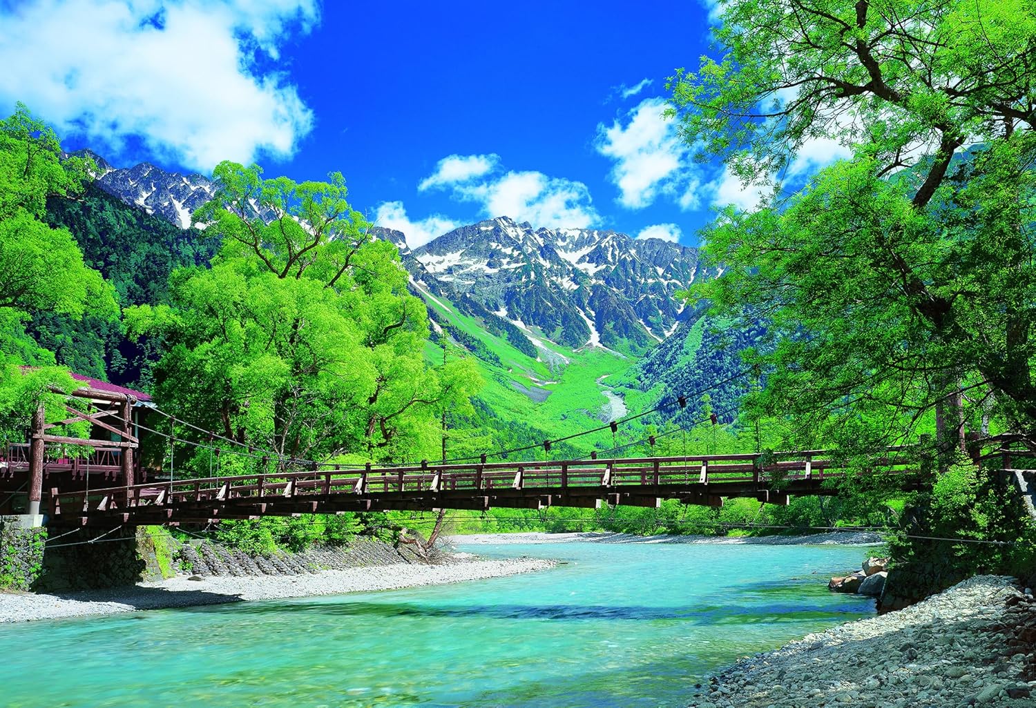 Epoch ２５－１７２ Kappa Bridge and Clear Stream - Nagano Puzzle