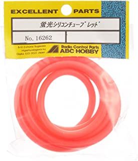 ABC Hobby 16262 Fluorescent Silicone Tube RED - BanzaiHobby