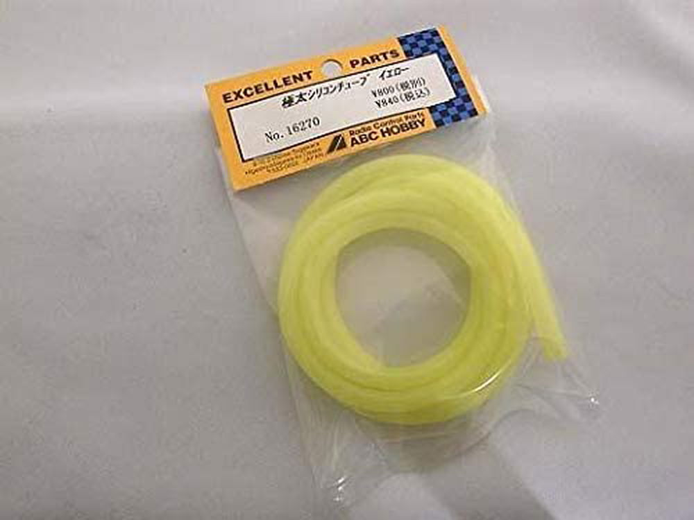ABC Hobby 16270  Silicone Thick Tube Yellow - BanzaiHobby