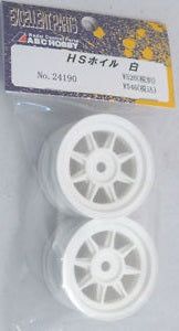 ABC Hobby 24190 HS Wheel Genetic Mini White - BanzaiHobby