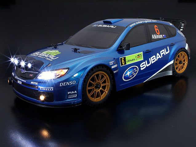 ABC Hobby 62724 RC Body Build Series Night Stage 004 Subaru Impreza WRC 08 - BanzaiHobby