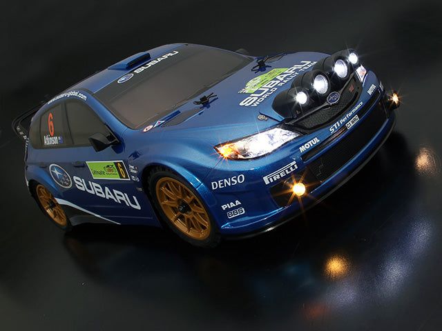 ABC Hobby 62724 RC Body Build Series Night Stage 004 Subaru Impreza WRC 08 - BanzaiHobby