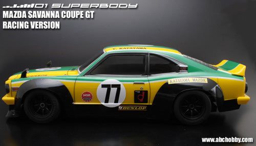 ABC Hobby 66125 Mazda Savanna Coupe GT (Racing Version) - BanzaiHobby