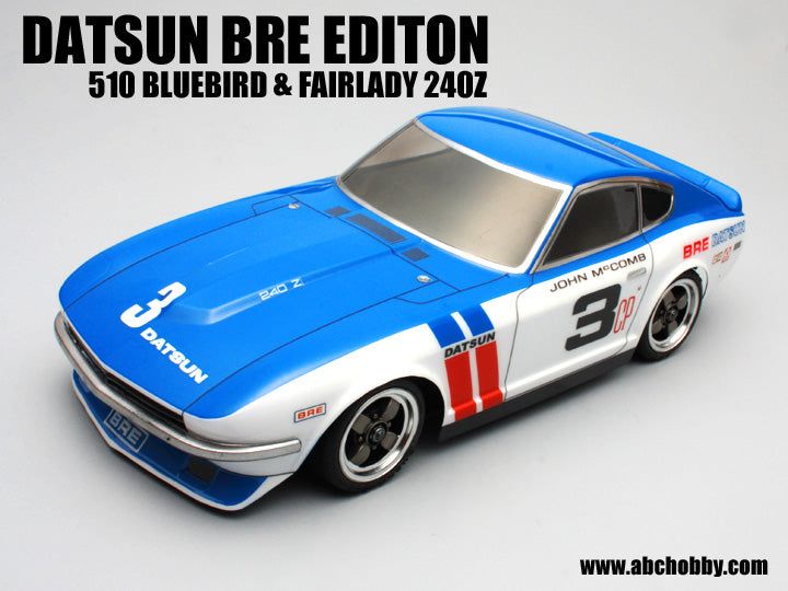 ABC Hobby 66312  01SUPERBODY Mini DATSUN FAIRLADY 240Z BRE EDITION No.3 - BanzaiHobby