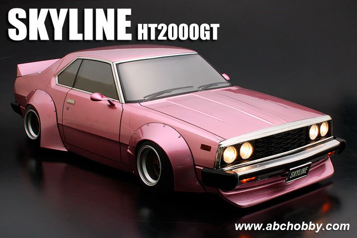 ABC Hobby 67167 Nissan Skyline HT2000GT (C210) Works Overfender Ver.1 - BanzaiHobby