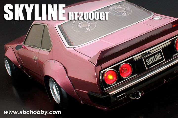 ABC Hobby 67167 Nissan Skyline HT2000GT (C210) Works Overfender Ver.1 - BanzaiHobby