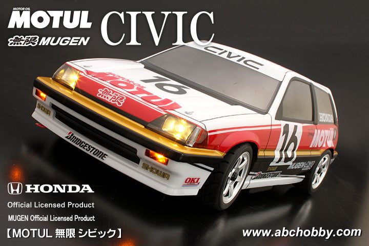 ABC Hobby 67330 MOTUL Mugen Civic - BanzaiHobby