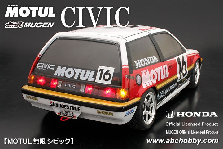 Banzai Hobby - ABC Hobby 67330 MOTUL Mugen Civic – BanzaiHobby