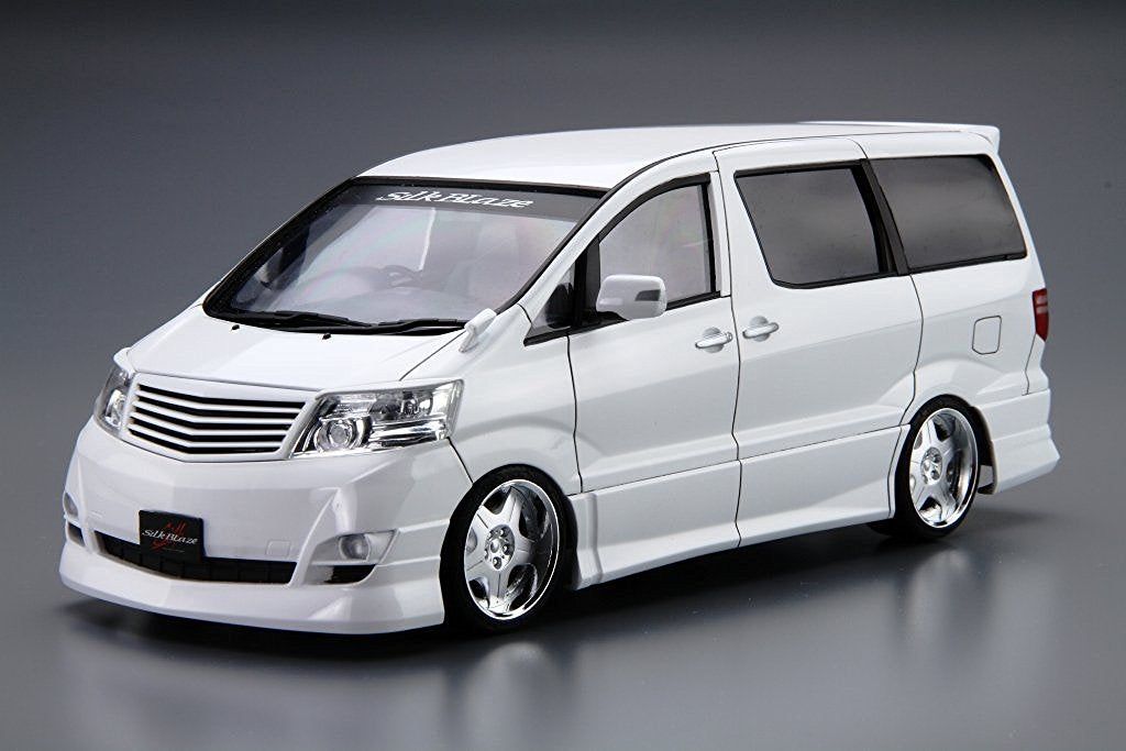 Aoshima SilkBlaze MNH / ANH 10-15W Alphard 05 - BanzaiHobby