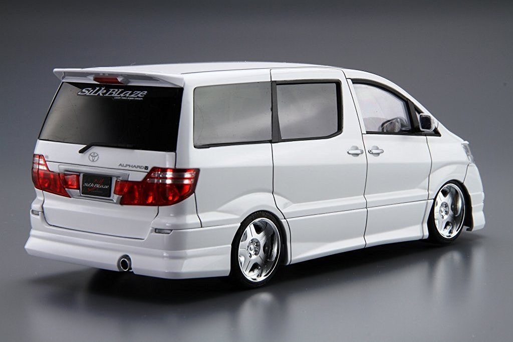 Aoshima SilkBlaze MNH / ANH 10-15W Alphard 05 - BanzaiHobby