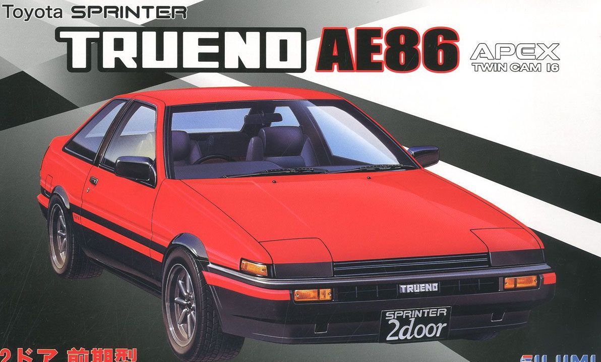 Fujimi Toyota 86 Trueno (2 Door GT/APEX Early Production) - BanzaiHobby