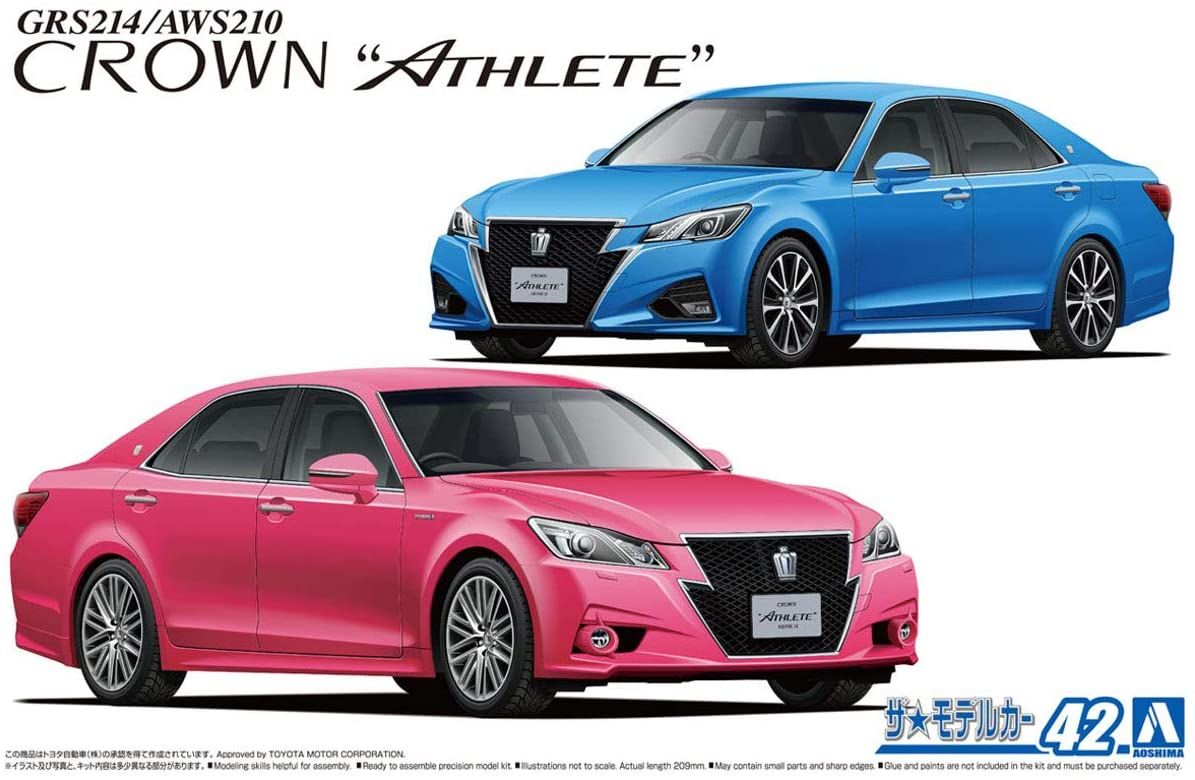 Aoshima Toyota GRS214/AWS210 Crown Athlete G `15 - BanzaiHobby